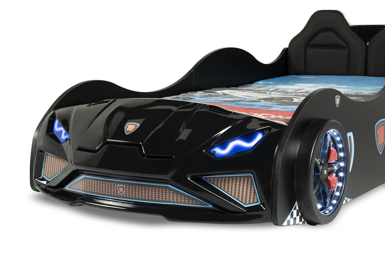 Autobetten LAMBO-RS 2 SEAT - Schwarz