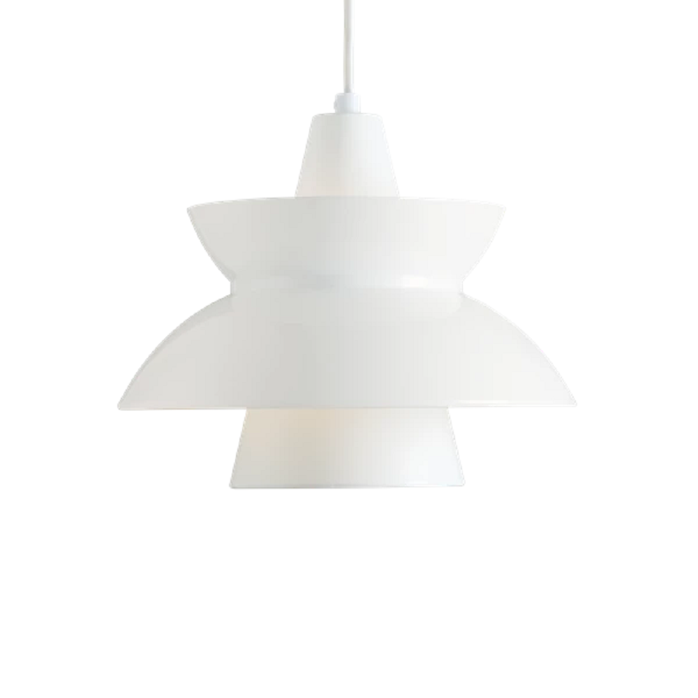 Louis Poulsen Doo-Wop Pendelleuchte: Weiss
