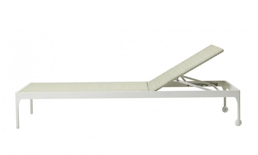 Ethimo Infinity Sonnenliege verstellbar, rollbar