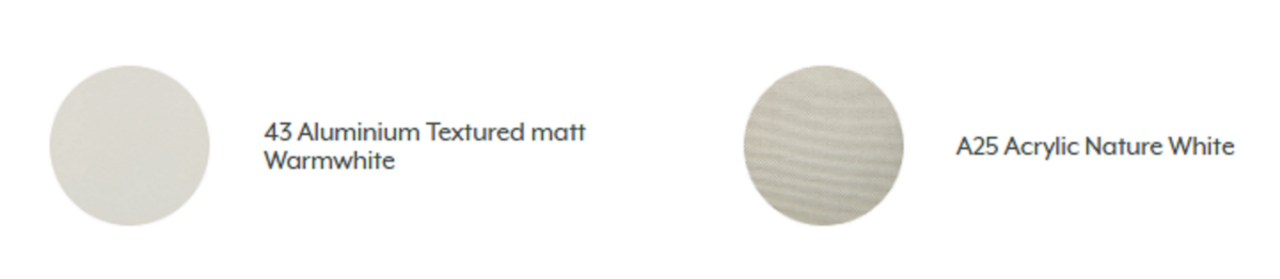 Ethimo Studios - Director's Chair - warmwhite, nature white
