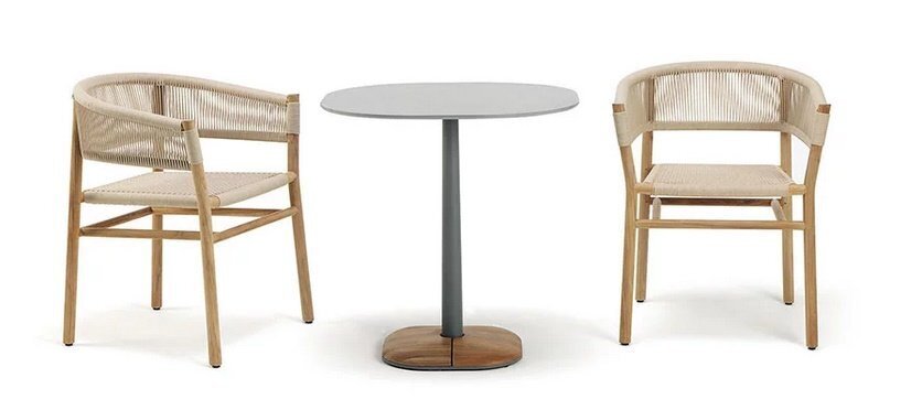 Ethimo Enjoy Dining Table 70x70 h 75