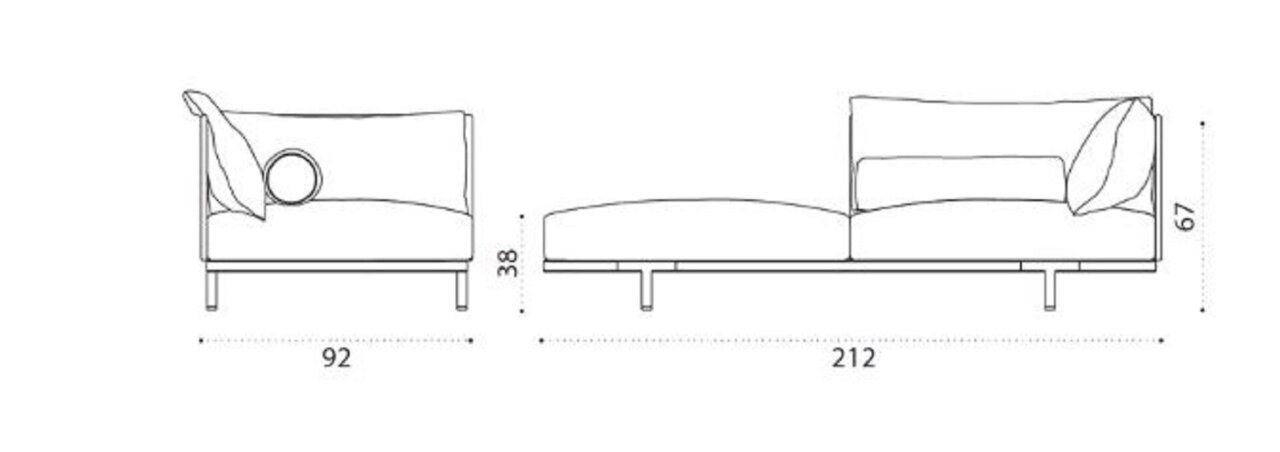 Ethimo Baia Chaiselounge links