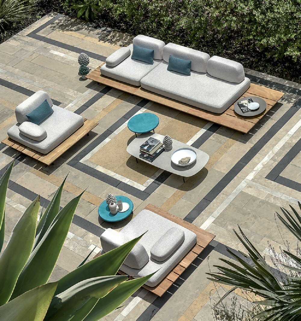 Ethimo Calipso Couchtisch 140x65x25H