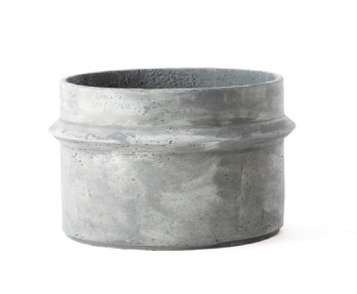 Ethimo Bulbi Dahlia Betonvase: Grigio Carbone
