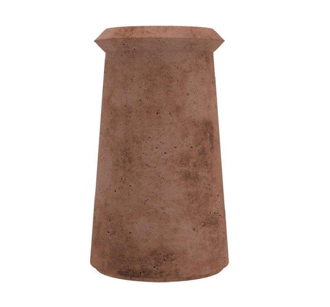 Ethimo Bulbi Agapantus Betonvase: Rosso Mattone