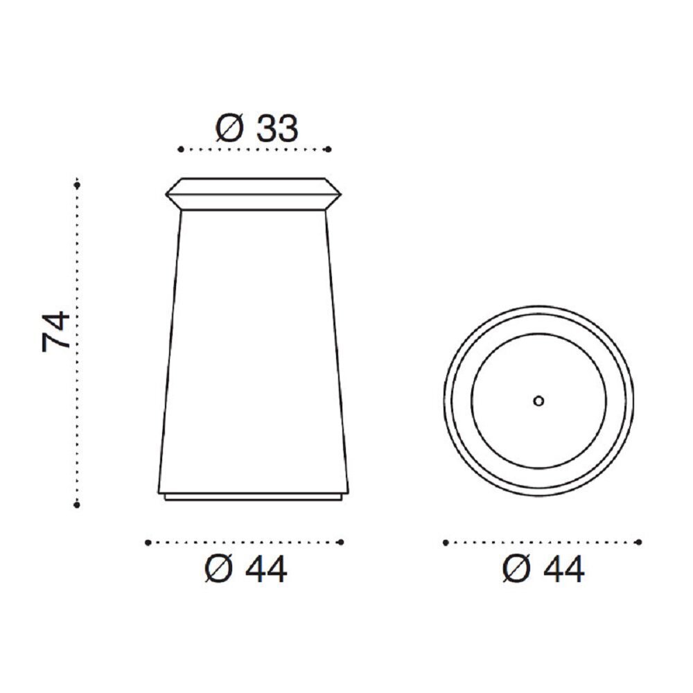 Ethimo Bulbi Agapantus Betonvase