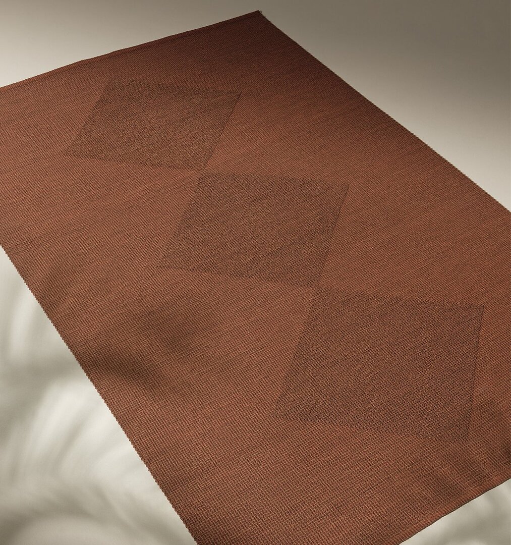 Ethimo Pangea / Tetide - Outdoor Teppich - Rosso Granata