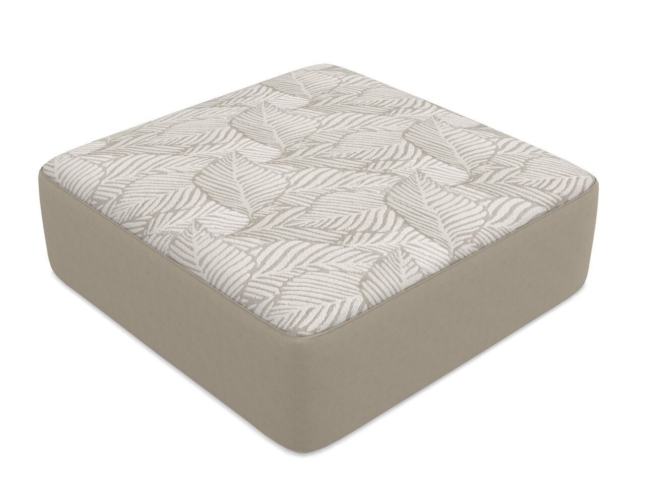 Ethimo Isola - Outdoor Pouf - Dharma 200 Col201/700 Col.701 White