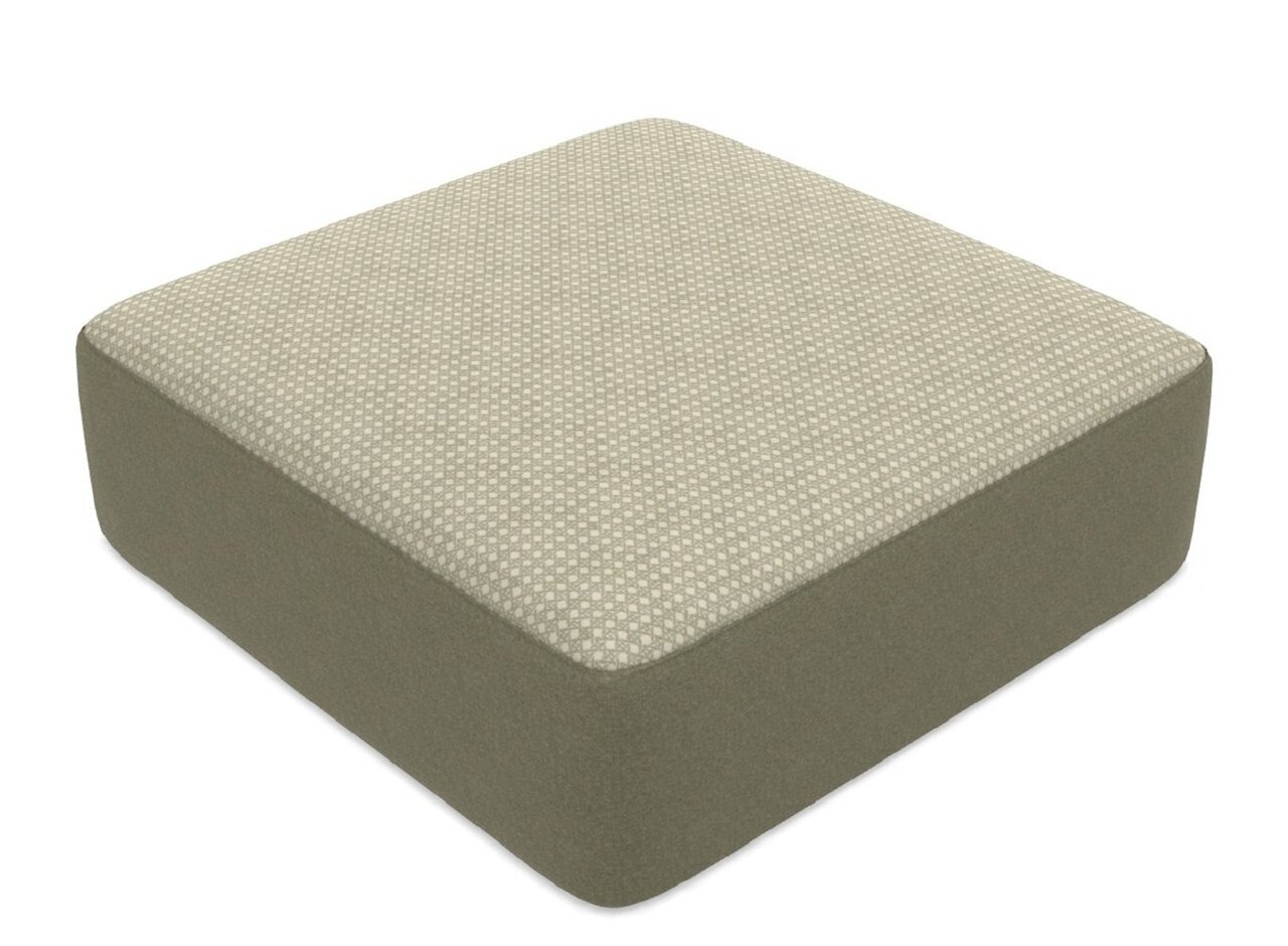 Ethimo Isola - Outdoor Pouf - Dharma 200 Col202/300 Col.303 Sage Green