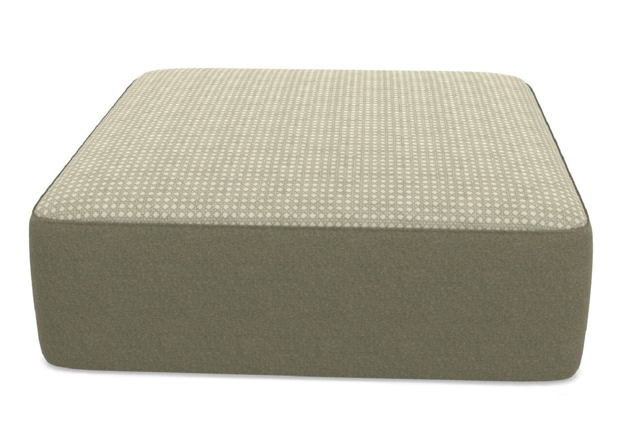 Ethimo Isola - Outdoor Pouf - Dharma 200 Col202/300 Col.303 Sage Green
