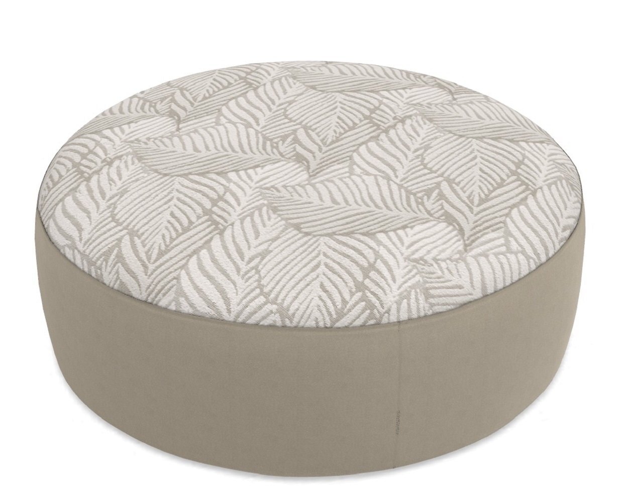 Ethimo Isola - Outdoor Pouf - Dharma 200 Col201/700 Col.701 White