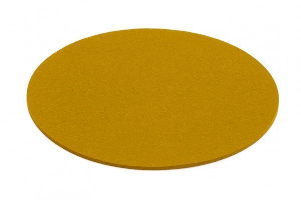 Hey Sign Sitzauflage rund antirutsch Ø 35cm - mustard-96