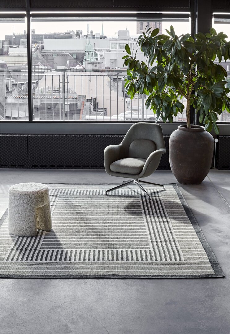 Massimo Hemp Collection Grey-Teppich