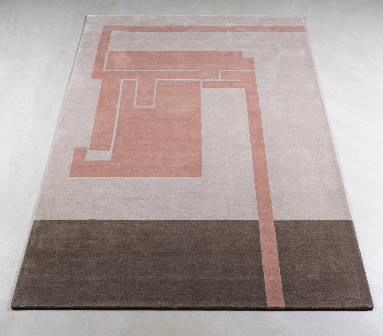 Massimo Structure Fragment -Teppich: Modell 3