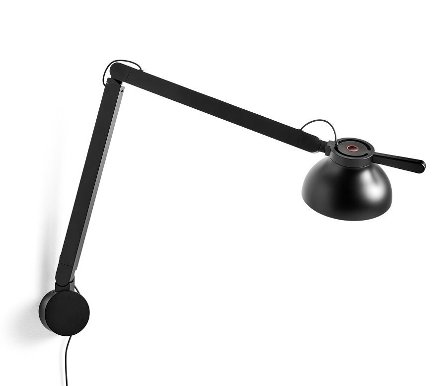 Hay PC Double Arm with Wall Bracket - Soft Black