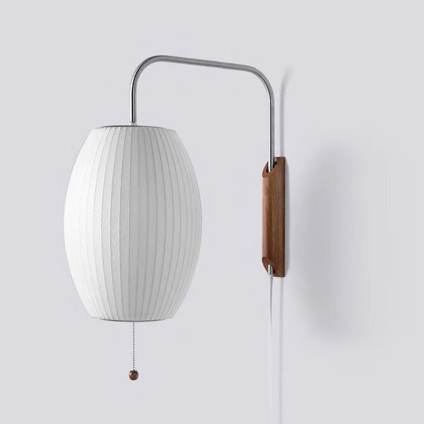 Hay Nelson Cigar Wall Sconce Cabled Lamp