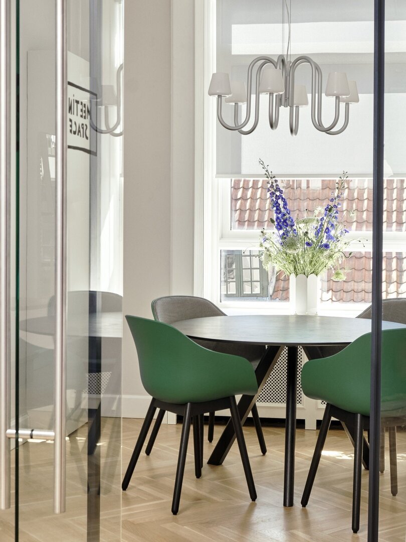 Hay CPH 20 Round Black Linoleum Table