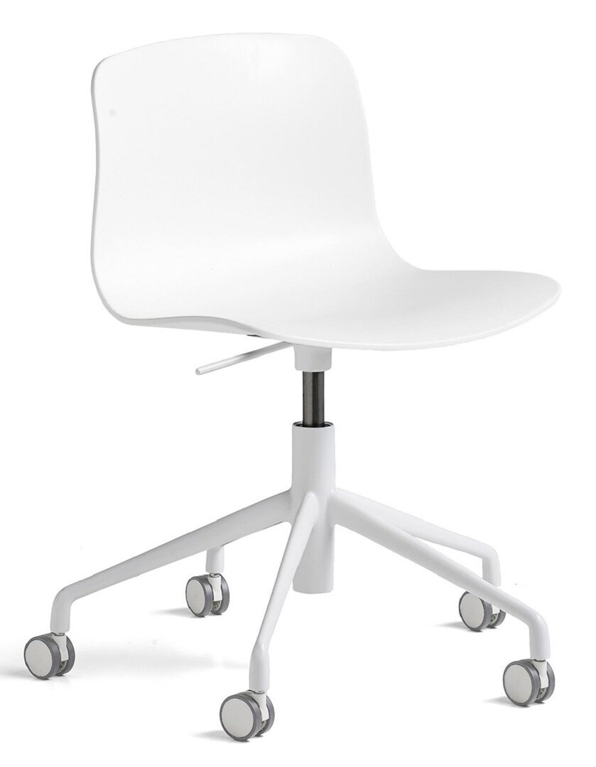 Hay About A Chair Aac 50 Stuhl - White powder coated steel aluminium - White 2.0