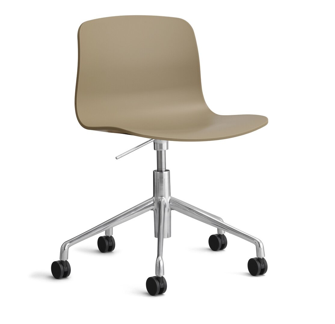 Hay About A Chair Aac 50 Polished Aluminium-Clay 2.0