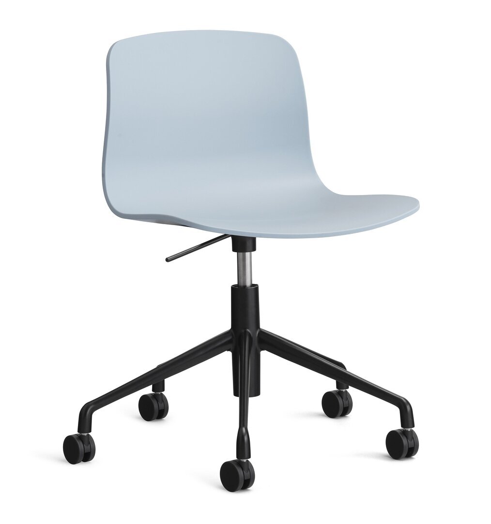 Hay About A Chair AAC 50 Black Powder Coated Aluminium-Slate Blue 2.0