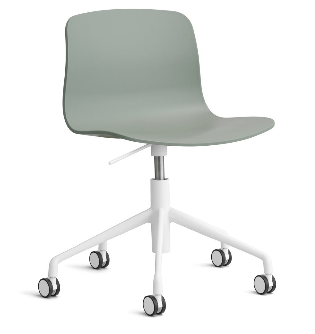 Hay About A Chair AAC 50 White Powder Coated Aluminium-Fall Green 2.0