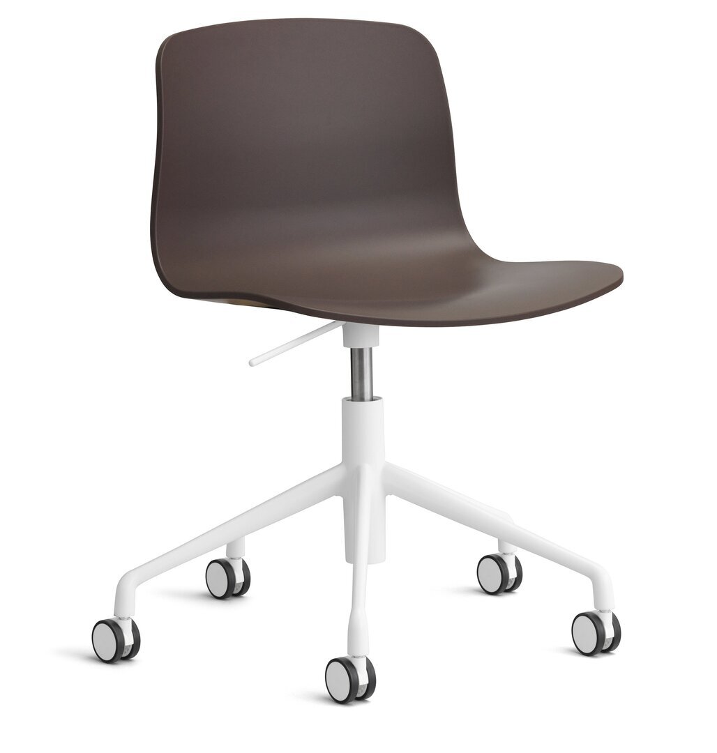 Hay About A Chair AAC 50 White Powder Coated Aluminium-Raisin 2.0