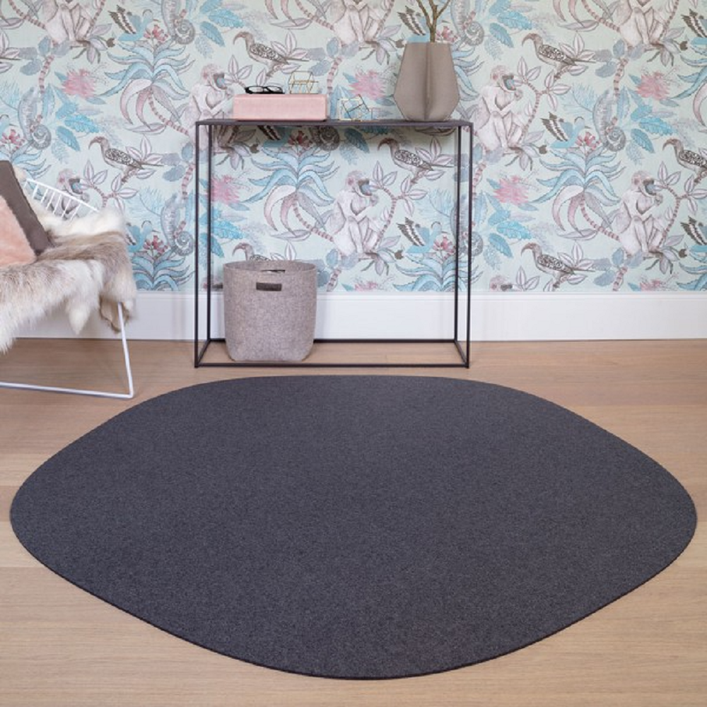 Hey Sign Pebble - Teppich - Anthrazit
