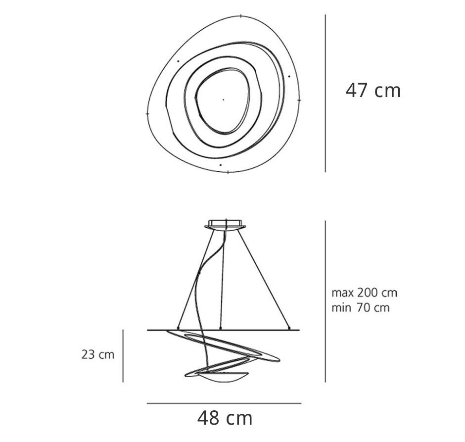 Artemide Pirce Micro Sospensione LED Pendelleuchte