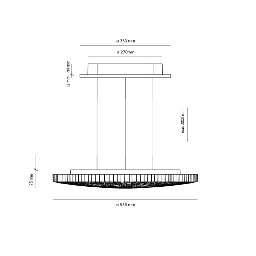 Artemide Calipso Sospensione Pendelleuchte