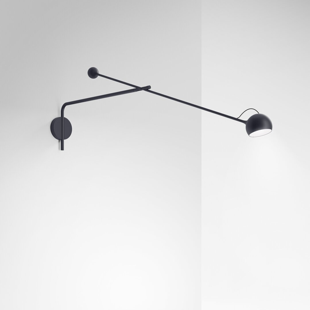 Artemide Ixa L - Wandleuchte - Anthrazit