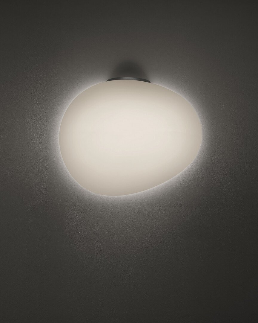 Foscarini Gregg semi Parete / Wandleuchte - Bianco