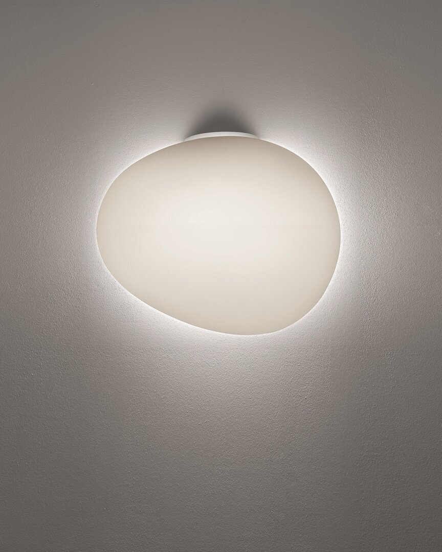 Foscarini Gregg semi Parete / Wandleuchte - Bianco