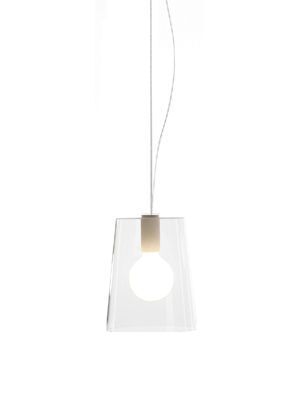 Pedrali L001S/A Pendelleuchte-TR-Polycarbonat Klar Transparent