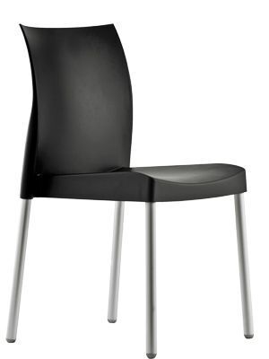 Pedrali Ice 800 Stuhl-NE-Polypropylen schwarz