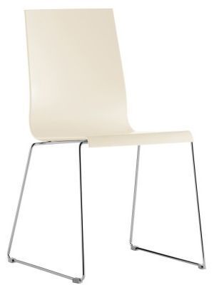 Pedrali Kuadra 1158 Stuhl-AV-Tecnopolymer Elfenbein