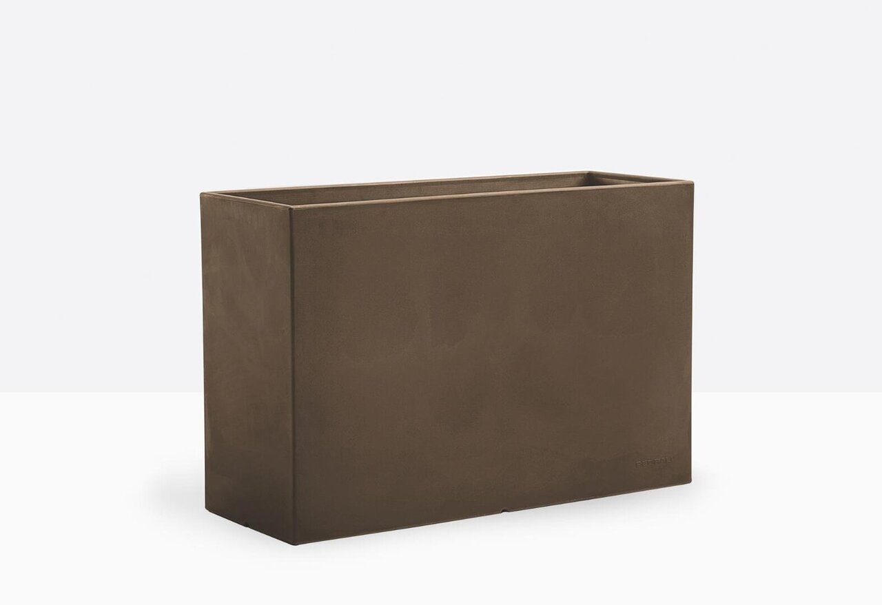 Pedrali Kado Pflanzengefäß-BR-Polyethylen bronze