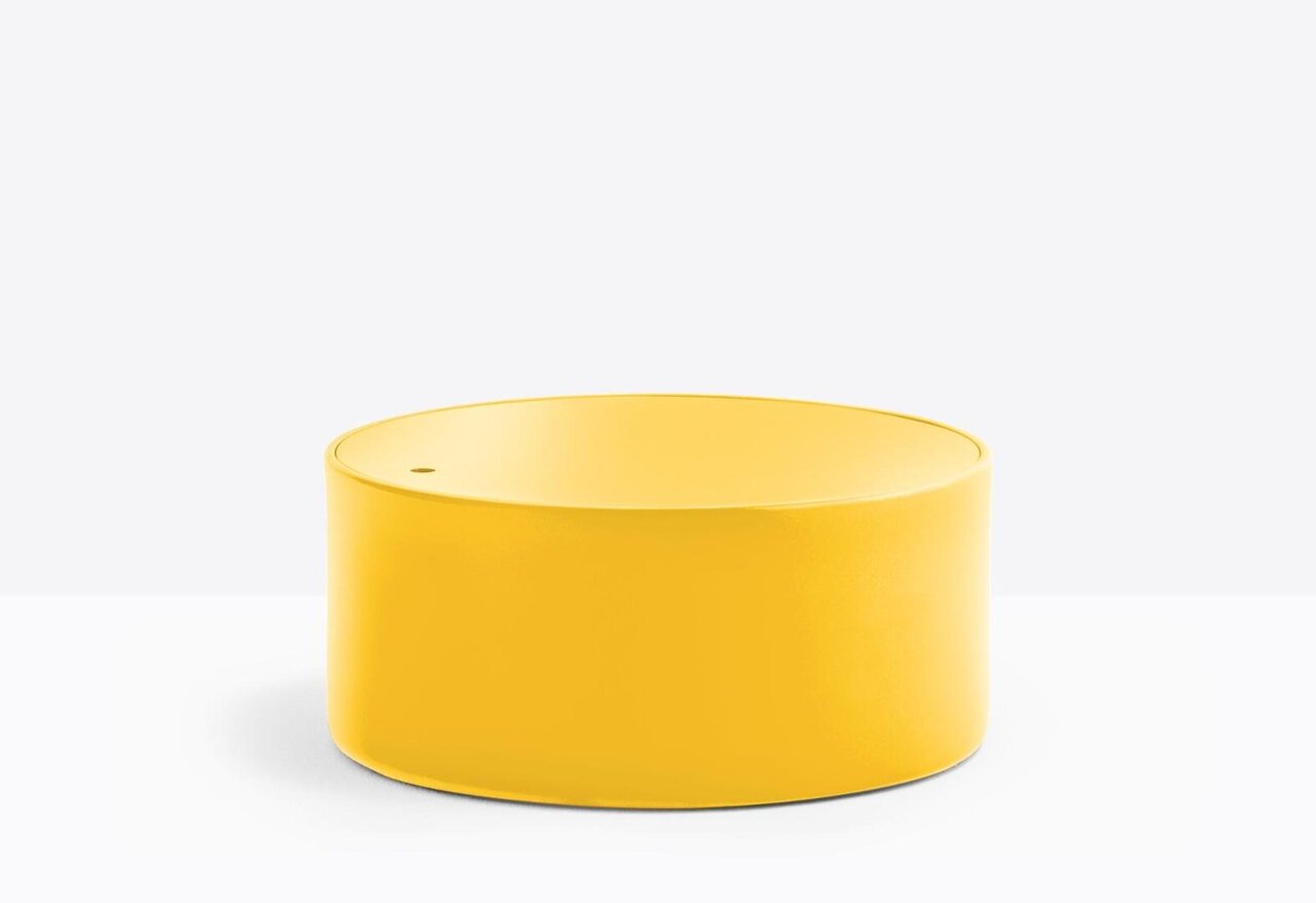 Pedrali Wow 472 nur Platte-GI_BI-Methacrylatplatte Gelb