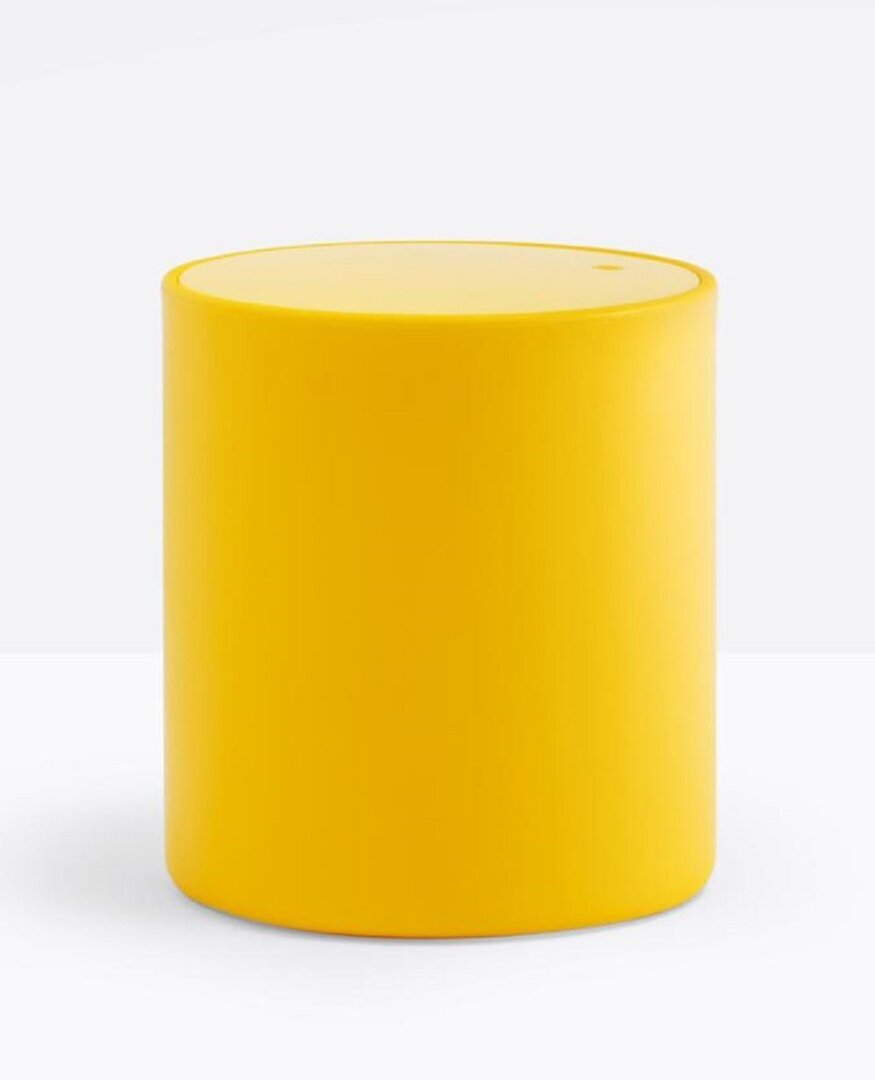 Pedrali Wow 482 Platte-GI_BI-Methacrylatplatte gelb/weiß