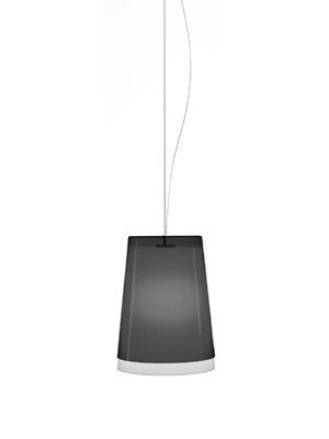 Pedrali L001S/AA Pendelleuchte-FU-Polycarbonat Rauchgrau