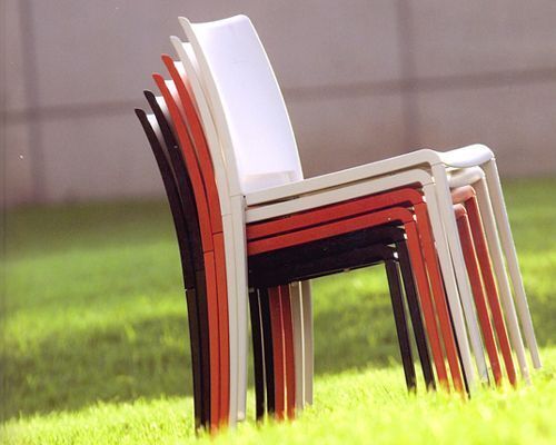 Pedrali Mya 700 Stuhl, Gestell Aluminium