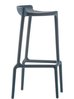 Pedrali Happy 490 Barhocker-GA2-Polypropylen grau