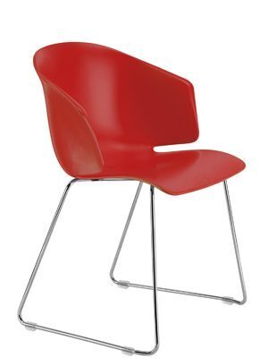 Pedrali Grace 411 Stuhl, Gestell schwarz