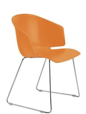 Pedrali Grace 411 Stuhl, Gestell schwarz