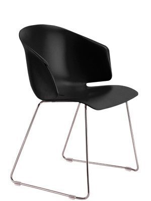 Pedrali Grace 411 Stuhl, Gestell schwarz