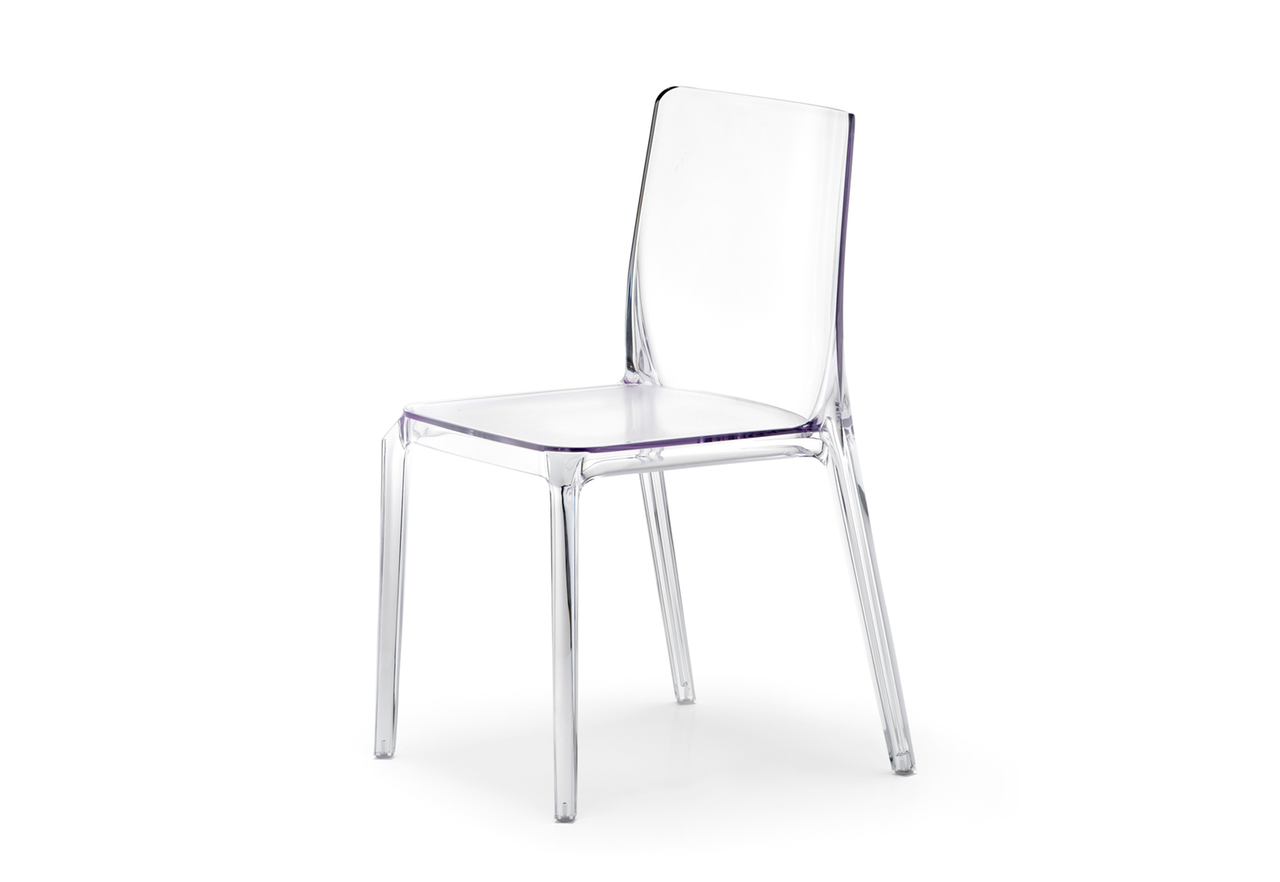 Pedrali Blitz Stuhl-TR-Polycarbonat transparent