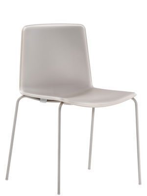 Pedrali Tweet 890 Stuhl, zweifarbig-BE-Polypropylen Beige / BI-Polypropylen Weiss