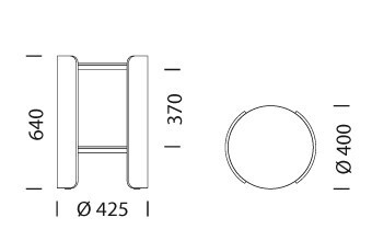 Pedrali Parenthesis Couchtisch