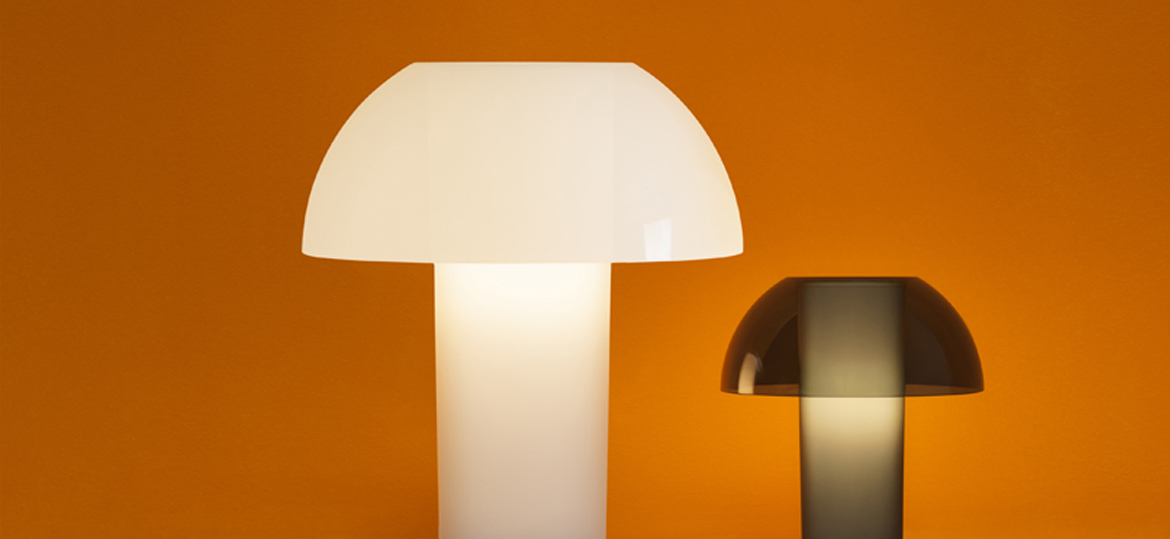 Pedrali Colette Tischleuchte-BI-Polycarbonat Weiss