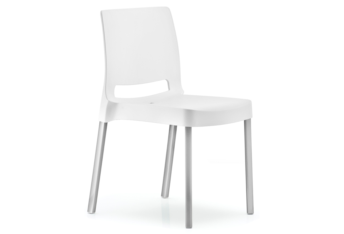 Pedrali Joi 870 Stuhl-BI-Polypropylen Weiss