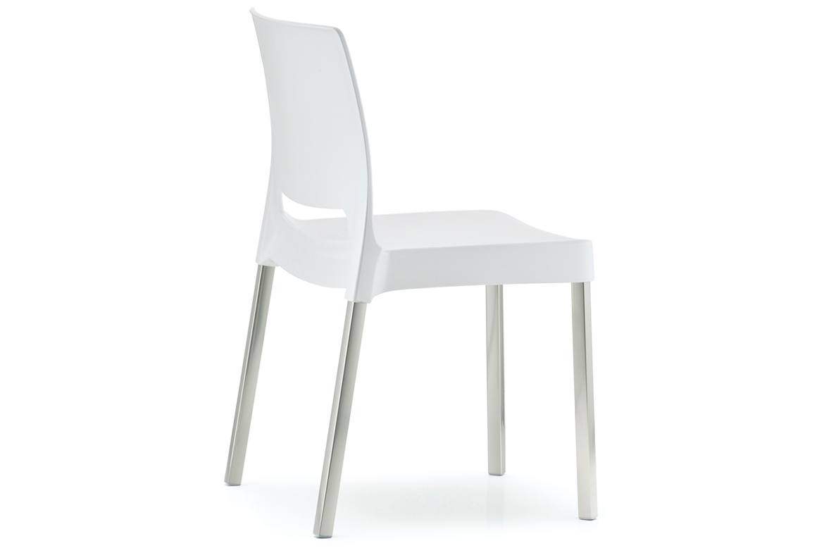 Pedrali Joi 870 Stuhl-BI-Polypropylen Weiss